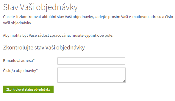 Kdy bude moje objednávka doručena?