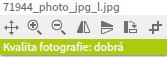 Kontrola ostrosti snímků v programu Saal designer