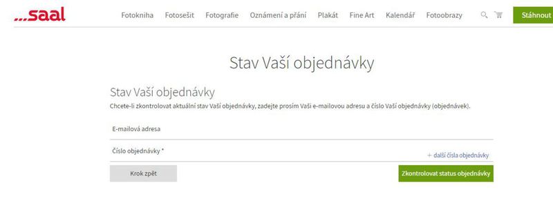 Přehled objednávky ve správě objednávek